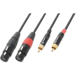 2x PD Connex 2in1 (1.50 m, XLR Kabel), Audiokabel