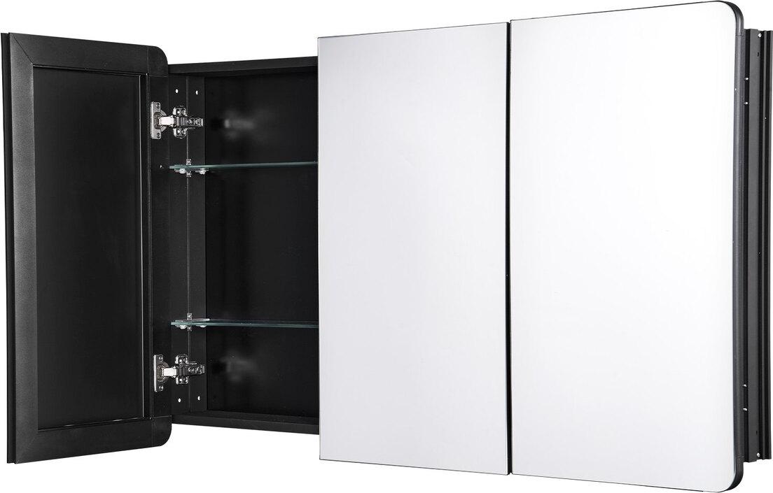 Medizinschrank 25,5" x 40" Spiegel-Medizinschrank Verstellbare Einlegeböden