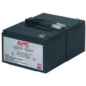 APC USV-Akku Ersatzakku RBC6, 12 V / 11 Ah, Blei-Säure-Akku, für Smart-UPS Serie