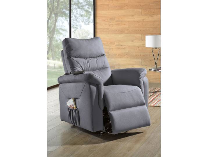 Relax-Sessel mit Aufstehhilfe, Antikgrau, Ohne Massagefunktion