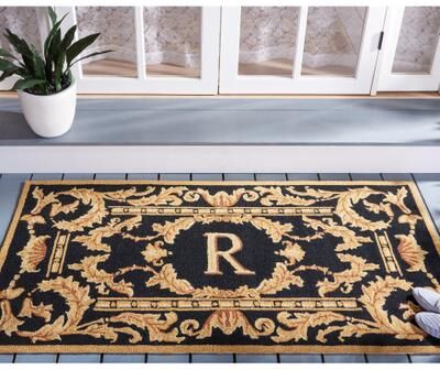 SAFAVIEH Handmade Monogram Berendine Casual Rug