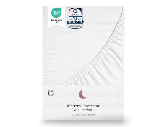 Blumtal Matratzenschoner Comfort 2er-Set 135/190 cm, Weiß, Rechteckig, 135x190 cm, Schlafzimmer, Matratzen, Matratzenschoner & Matratzenzubehör
