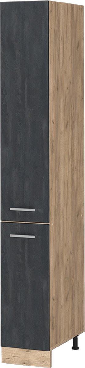 Vicco R-Line Apotheekkast Zwart beton