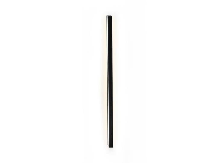 Applique murale aluminium noir 2.5x3.8x100cm led