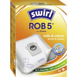 Swirl ROB 5 EcoPor Staubsaugerbeutel 4 St. 4006508230921