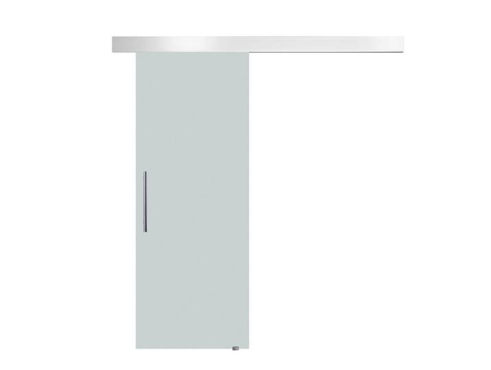 INNENTÜR Alulegierung Glas Vollflächtig Satiniert