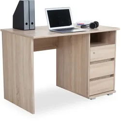 Schreibtisch BENJAMIN (BHT 110x75x65 cm) - BHT 110x75x65 cm