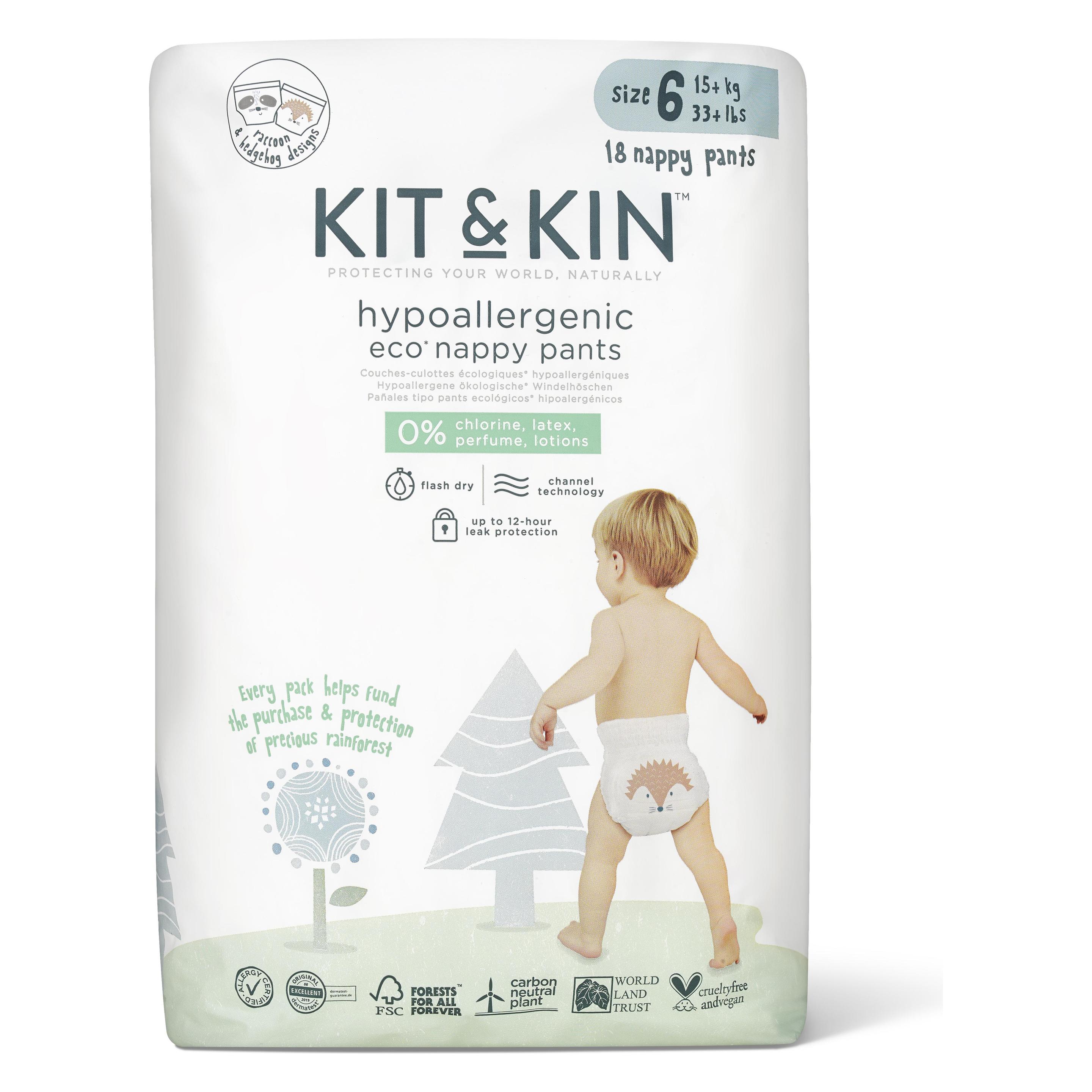 Kit & Kin Pull ups (Gr. 6, Tragepack, 18 Stk.) (KKS6PANTSZR)