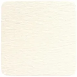 Villeroy & Boch, Serviergeschirr, Servierplatte quadratisch/Gourmetteller Manufacture Rock blanc