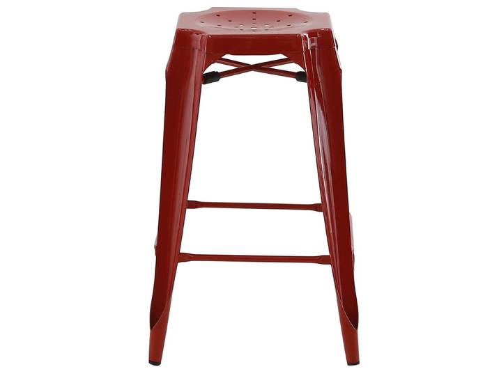 Tabouret snack rouge