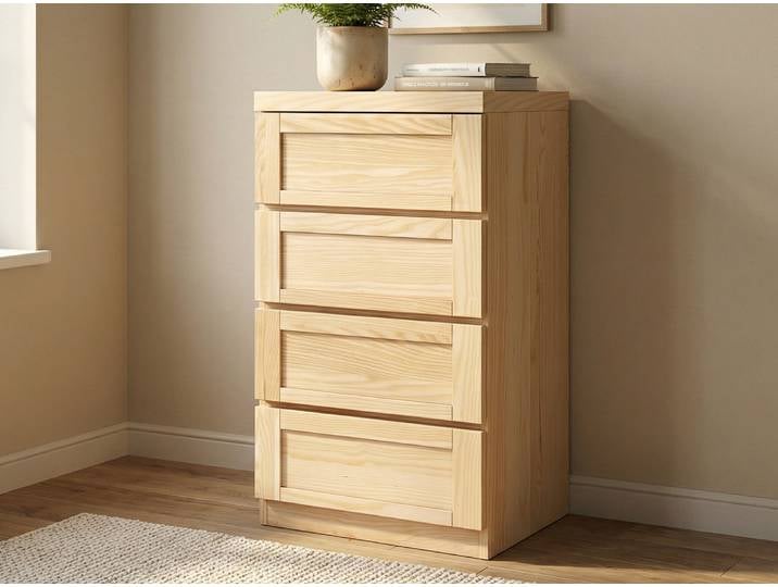 Eschenkommode „Susanne“ 50 cm Massivholz Esche