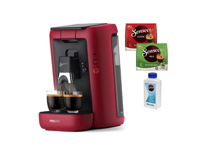 Philips Senseo Kaffeepadmaschine Maestro CSA260/90, mit drei Kaffee-Einstellungen, Memo-Funktion