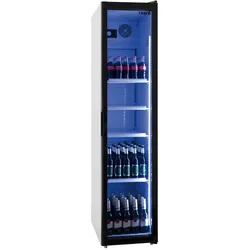SARO - Getränkekühlschrank - mit Glastür und 301 Liter Füllvolumen - schmal