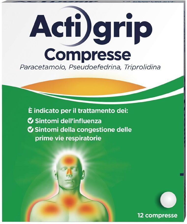 KENVUE ITALIA SPA Actigrip, 12 Compresse