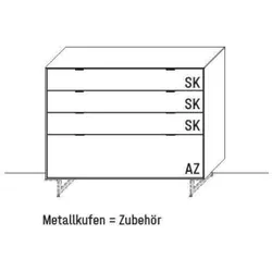 Wöstmann WM 2470 Sideboard 2262