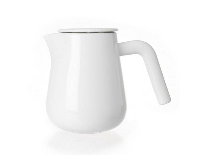 Carl Henkel Kaffeekanne Kaffeebrüher ARCA X-TRACT 0.8 l, Porzellan weiß, 0.80 l