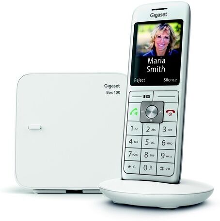 Siemens Gigaset CL660 Blanc Téléphone sans fil, base déportée