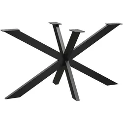 BIG Möbel GmbH BIG Tischgestell Spider | schwarz pulverbeschichtet | 143x78x73 cm