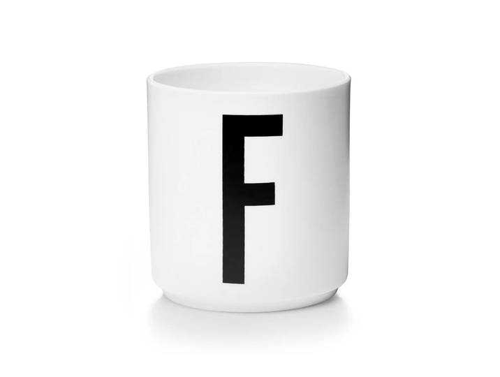 Design Letters - AJ Porzellan Becher F, weiss