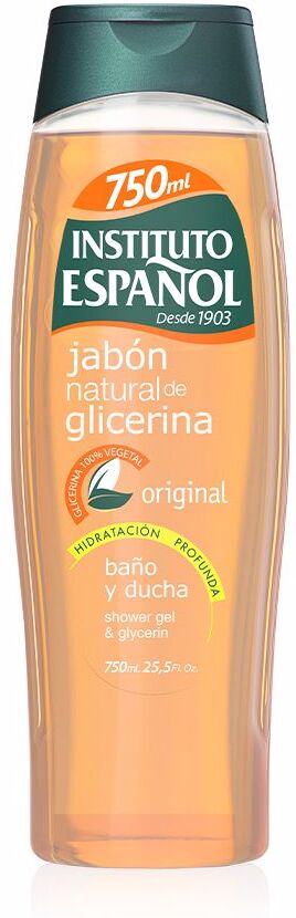 Instituto Español Savon Glycerine Naturel bain et douche 750 ml