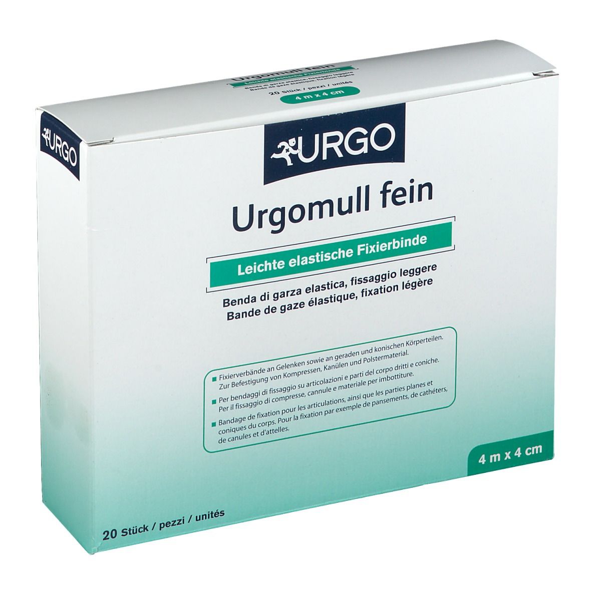 Urgomull fein 4 cmx4 m 20 St Binden
