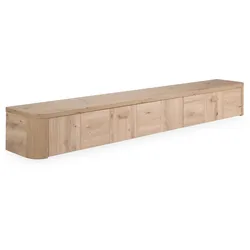 Lowboard SANSIBAR VISTRA (BHT 210x26x31 cm) - braun - BHT 210x26x31 cm
