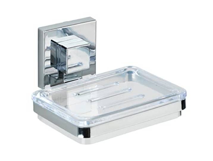 WENKO Vacuum-Loc® Seifenablage Quadro Edelstahl