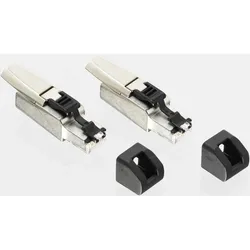 Ideal R161050 LanTEK III RJ45-Ersatz- Kontakte f.Cat. 6A PLA (Kabel Zubehör), Zubehör Netzwerk