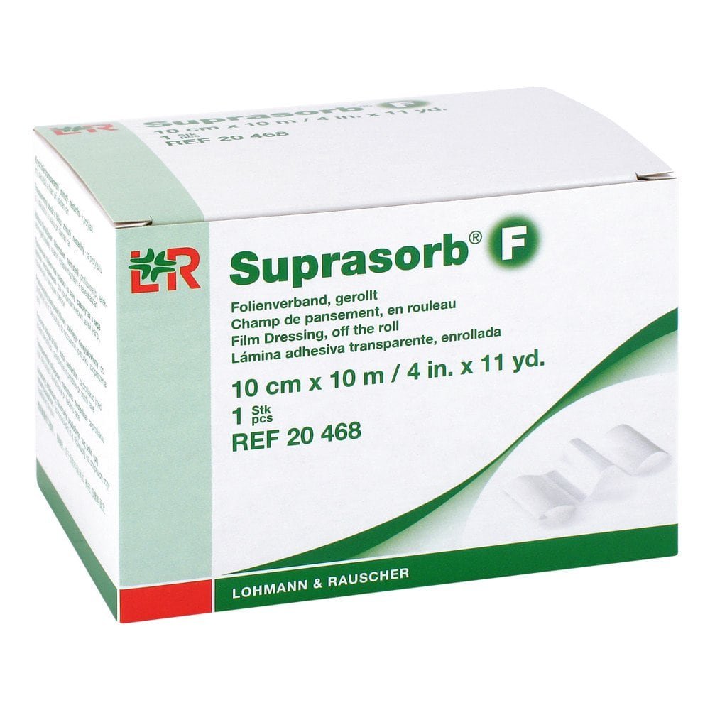 Lohmann & Rauscher GmbH & Co.KG Suprasorb F Folien Wundverband 10cmx10m gerollt unsteril 02650185