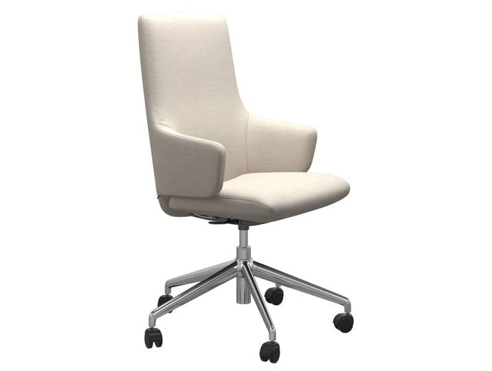 Stressless Home Office Sessel OFFICE LAUREL (L), sand, Stoff