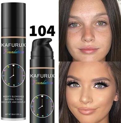 Uplifted Goods Smooth Coverage Liquid Foundation With Long Lasting Concealer Finish 104
