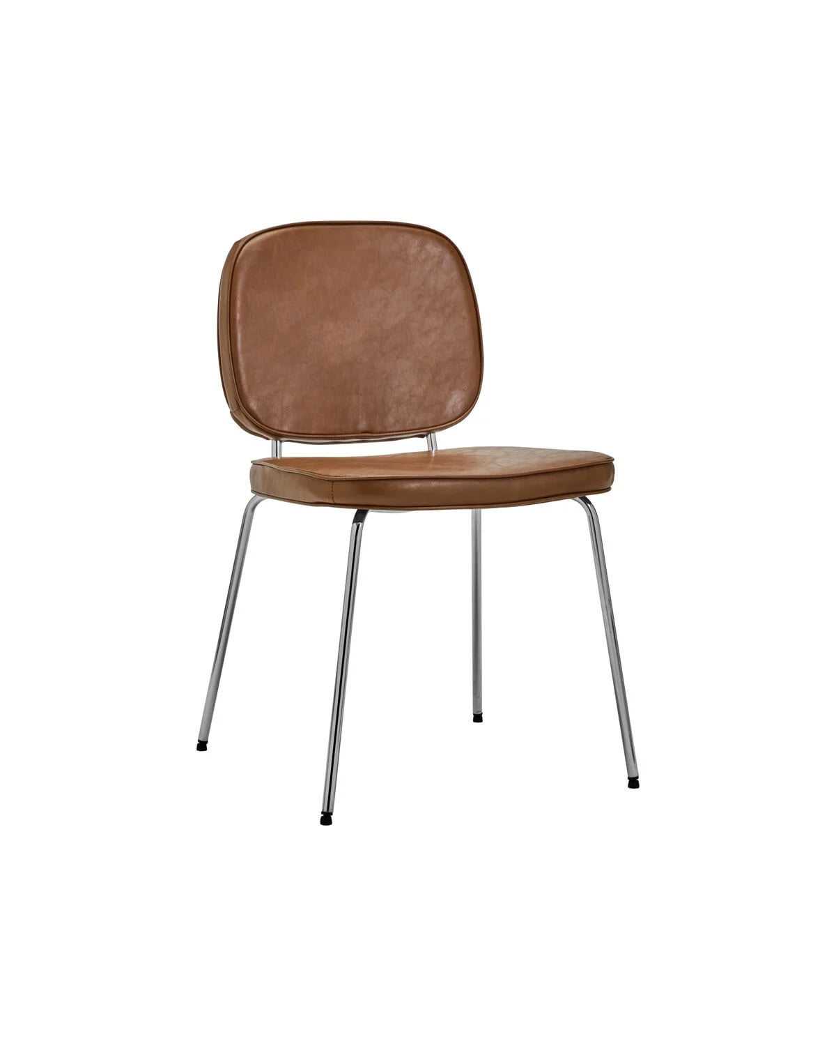 House Doctor Carma stoelen cognac, set van 4 stuks