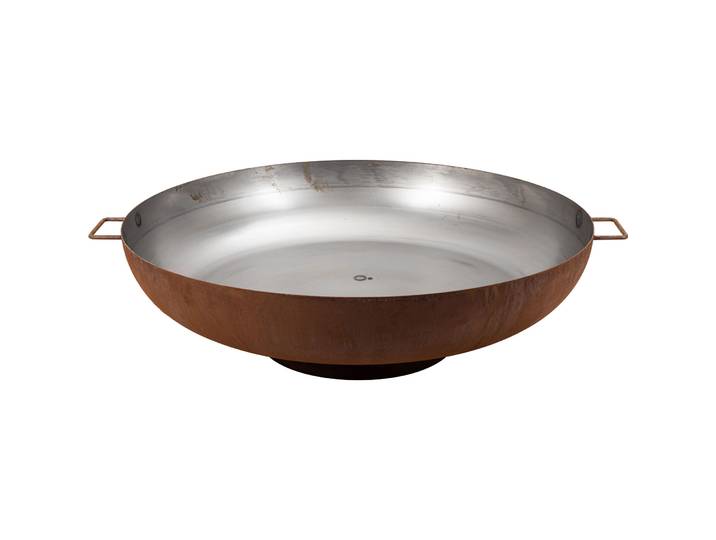 Nouvel Feuerschale  Elegante , gerostet, Ø 85 cm - Material: Stahl gerostet