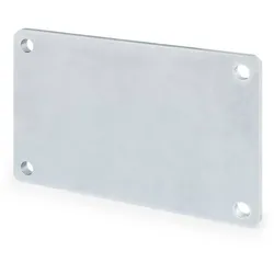 Hörmann Pfeiler-Mauerplatte PM 1, Stahl verzinkt, für RotaMatic