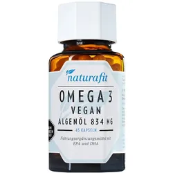 Naturafit Omega-3 Vegan Algenöl 834 mg K 45 St