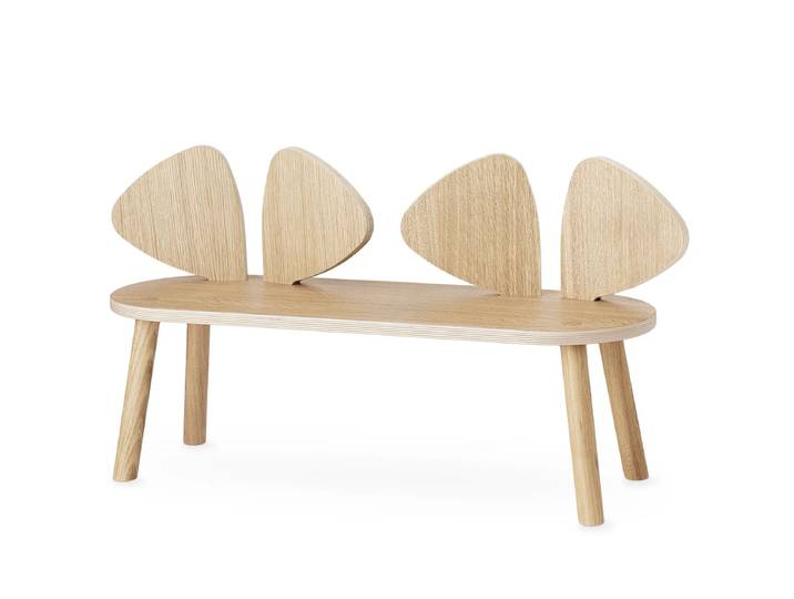 Nofred - Mouse Kinderbank, Eiche matt lackiert