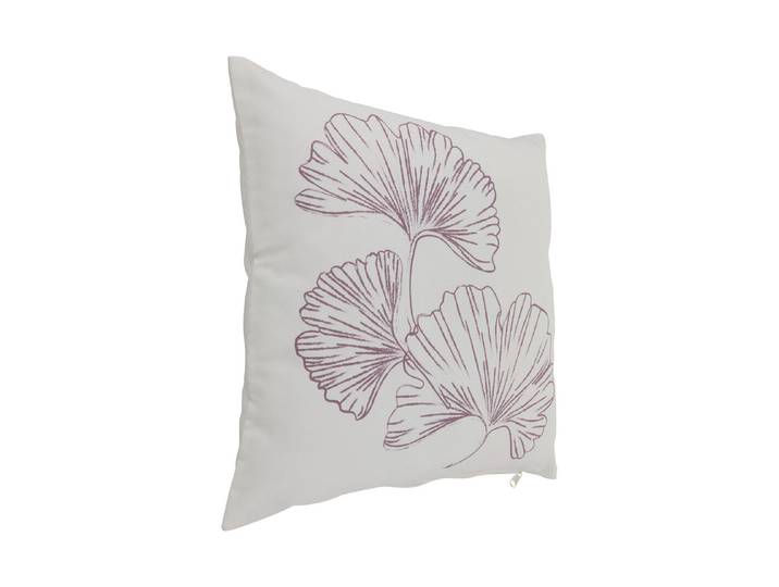 Home and More Sitzkissen Ginkgo Beige