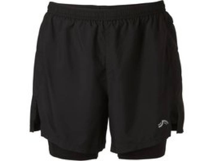 CRIVIT Shorts de sport homme, avec poche pour téléphone portable. (noir, M)