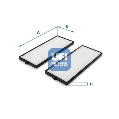 UFI Filter, Innenraumluft 53.119.00 für HYUNDAI