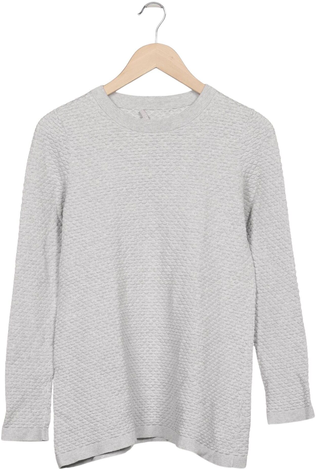 COS Damen Pullover, Grau, Gr. S, Baumwolle - Second Hand