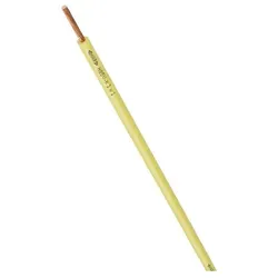 LAPP PVC-Aderleitung H05V-K EMBOSS 1X0,75 YE Schnitt