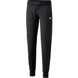 ERIMA Damen Sweathose mit Bündchen, Größe 40 in Schwarz Schwarz