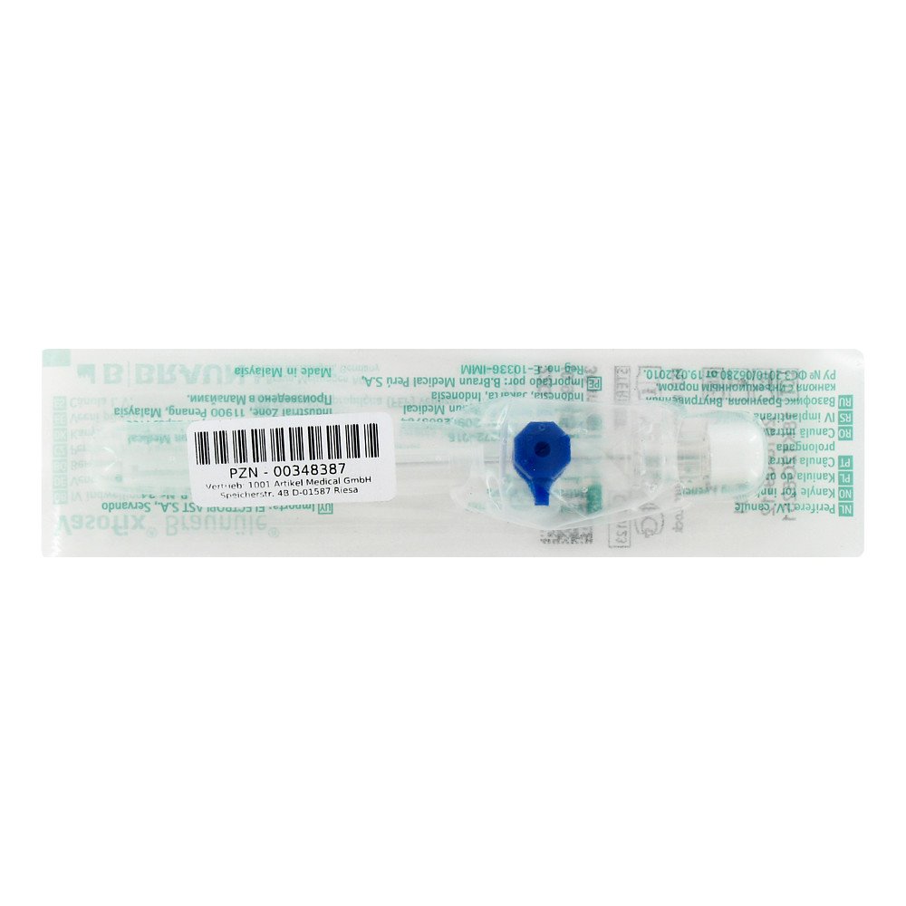 1001 Artikel Medical GmbH Vasofix Braunüle 22g 25mm 00348387