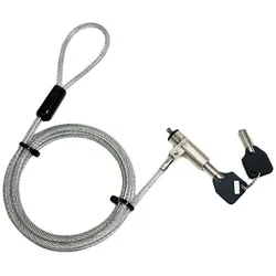 DLH Hp Nano Laptop Key Security Cable, Notebook Security, Silber