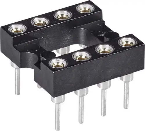 IC-Fassung Rastermaß: 7.62 mm, 2.54mm Polzahl: 18 Präzisions-Kontakte