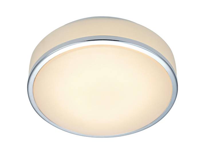 Markslöjd Led-Deckenleuchte Global, Weiß, rund, 28x8x28 cm, ohne Chemie, Lampen & Leuchten, LED Beleuchtung, LED-Deckenleuchten