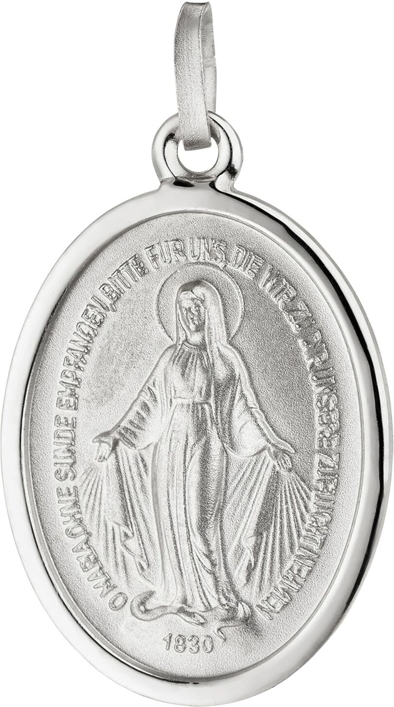 Kettenanhänger JOBO "Anhänger Milagrosa", silber (silber 925), Schmuckanhänger, Damen, Silber 925 (Sterlingsilber), Kettenanhänger, 925 Silber