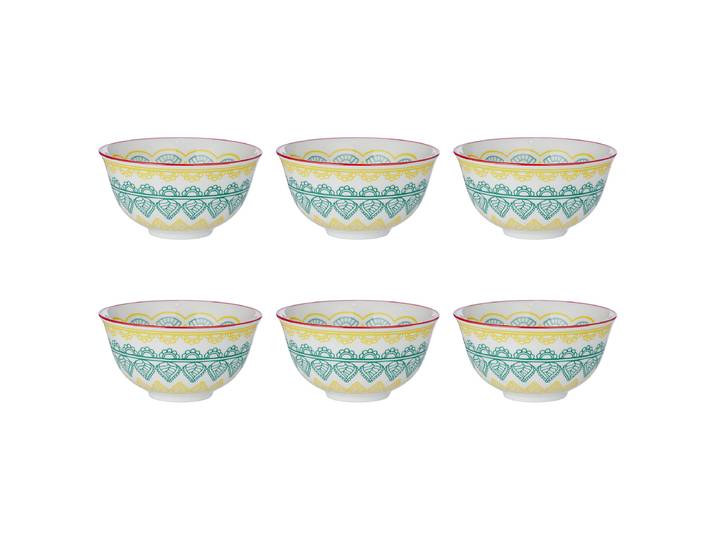 Schale 6er-Set Ø 11cm Gelb/Grün/Grün/Gelb