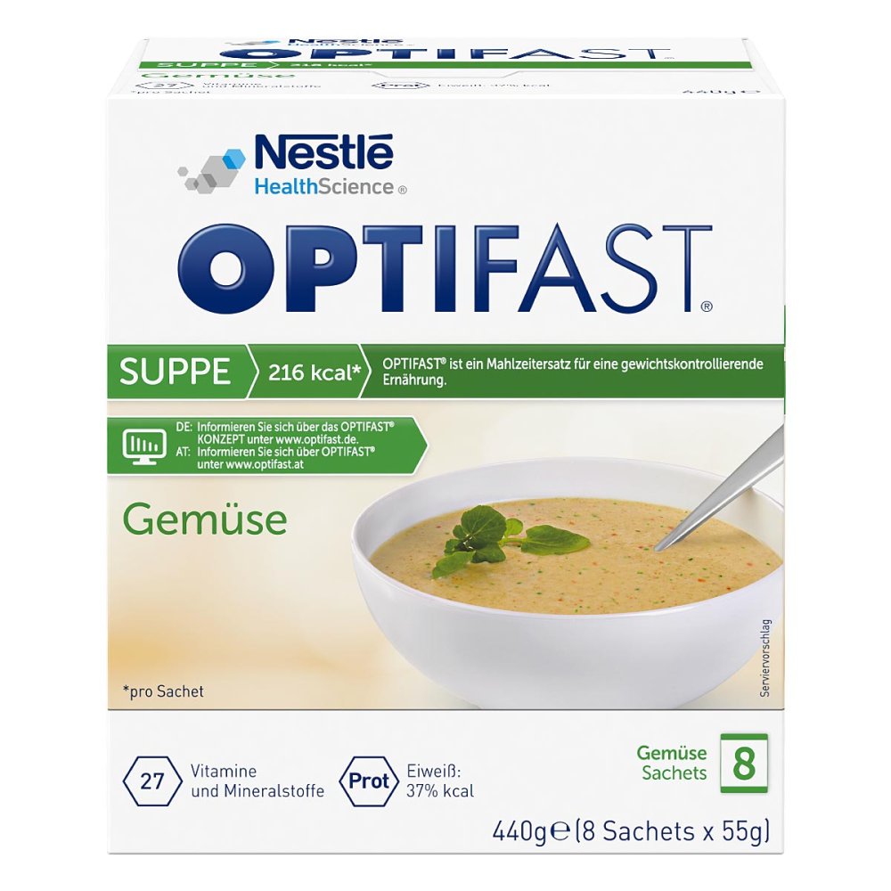 Nestle Health Science (Deutschland) GmbH Optifast Suppe Gemüse Pulver 15875572