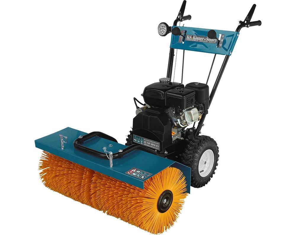 Könner & Söhnen Sneeuwfräs KS 7HP-MFM 80 met veegmachine, benzine aangedreven